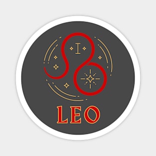 Leo Zodiac Magnet